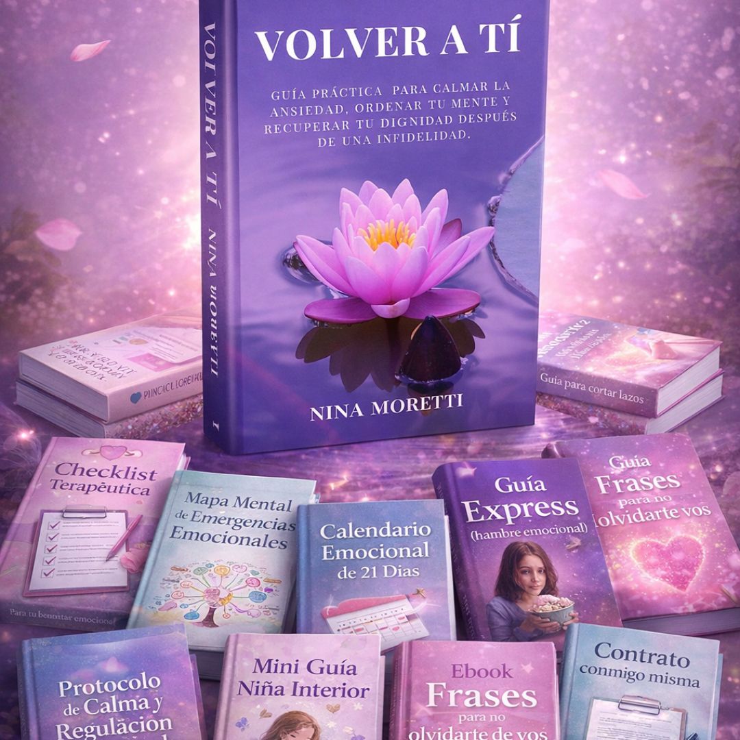 Volver a Ti – Ebook de sanación emocional + 9 bonos incluidos